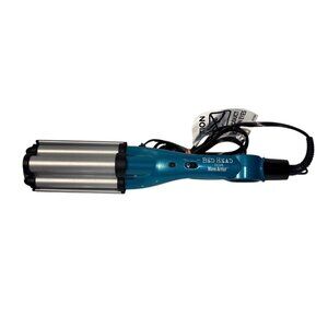 TIGI Bed Head Waver Tourmaline Ceramic Deep Waver for Hair Turqoise Blue NWOB